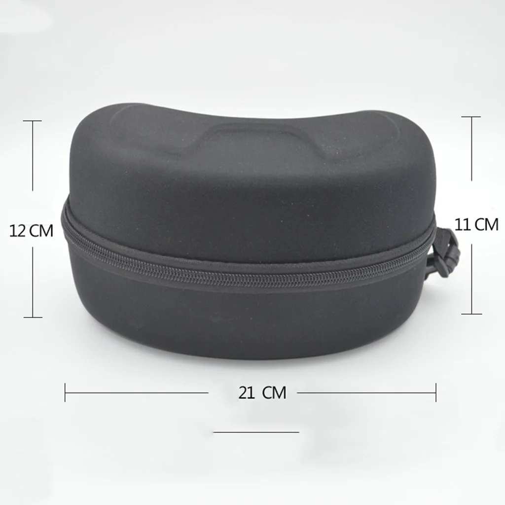 Sunglasses Case Zipper EVA Glasses Bag Hard Eyeglasses Goggles Protector Pouch Skiing Eyewear Case for Women Men Adults 