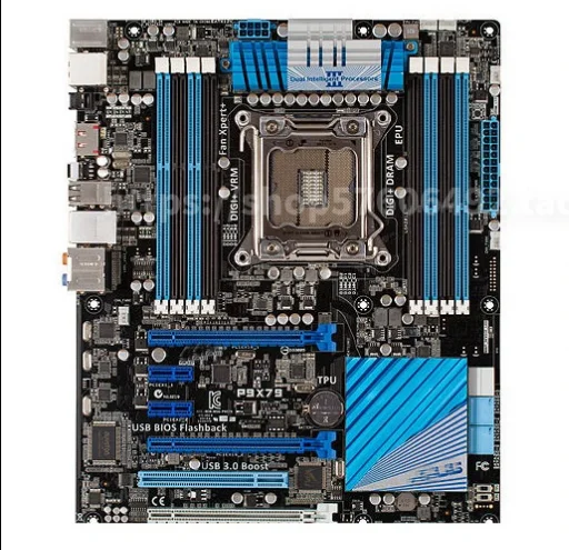  For ASUS P9X79 LGA2011 four-channel X79 motherboard supports E5-2670 v2 3960X