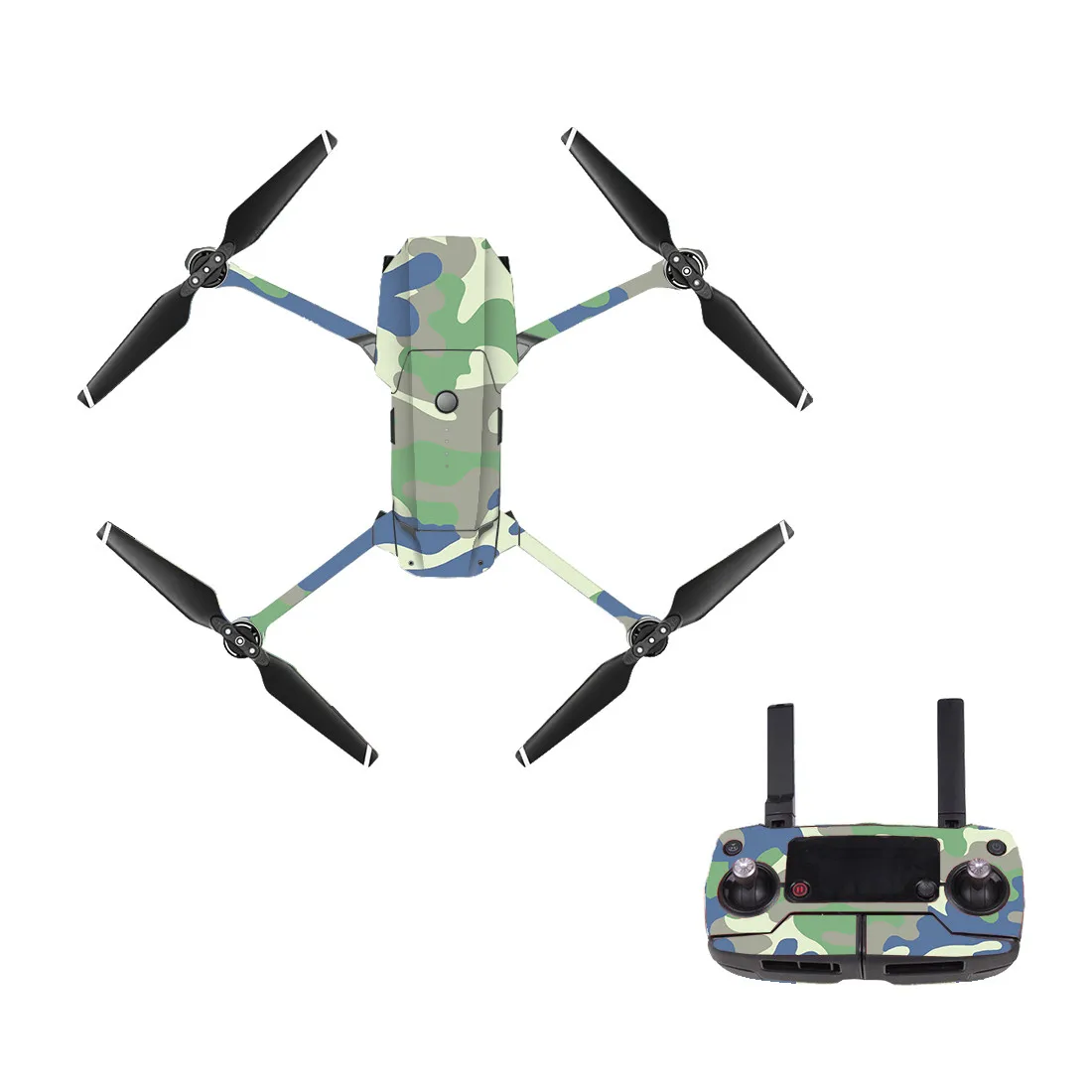 Камуфляжная Водонепроницаемая наклейка из ПВХ защитная пленка для DJI Mavic Pro Drone Body Arm пульт дистанционного управления Запасные части скины