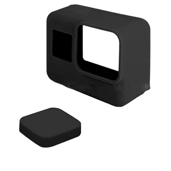 

Soft Durable Dustpfoof With Lens Cap Protective Case Skin Anti Scratch Silicone Accessories Easy Install For Gopro Hero 5 6 7