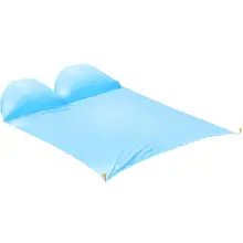 Водонепроницаемая воздушная подушка коврик для пикника на открытом воздухе с подушкой портативный коврик для влаги с дикингом пляжный коврик с искусственной травой хорошего качества