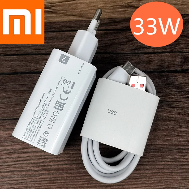 Xiaomi Turbo Charger Original 33W Redmi Note 10 Smartphone Chargers Cable  Fast Charge EU Usb Adapter For xiaoMi Poco X3 mi 9 se|Tablet Chargers| -  AliExpress