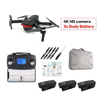 

X46G Foldable 4K HD Camera Drone With Camera HD Optical Flow Positioning Quadrocopter Altitude Hold FPV Quadcopter RC Helicopter