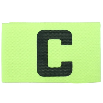 

Quality Yellowgreen Elastic Tension Football Soccer Captain Armband