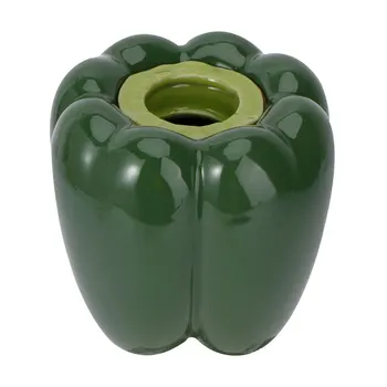 

1Pc Pottery Planter Pepper Shaped Vase Storage Pot Flower Container Home Storage Jar for Flower Plant Sundries Home