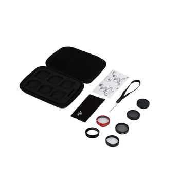 

5 in 1 MC-UV+ND4+ND8+ND16+CPL Fast Removable Filter Lens for DJI Phantom 4/3 Aluminum Bundle 1 ACEHE