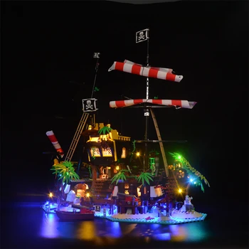 

LED Lighting Kit For IDEAS Pirates Of Barracuda Bay 21322 Brain-Training Toy For Children Kids Educational Toys Birthday Gift