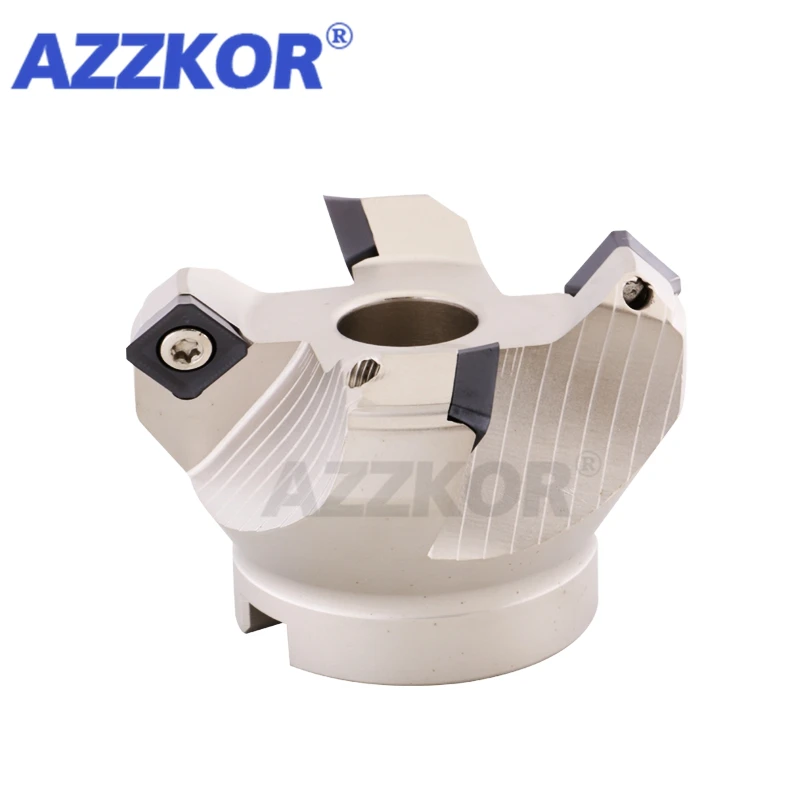 KM12-63-22-4T 45 degree indexable face mill cutter for SEKT1204 carbide inserts