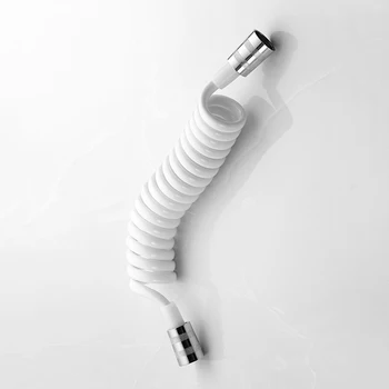 

2m Shower Hose Flexible Connect Pipe Toilet Bidet Sprayer Gun Brass Nuts Nozzle Retractable Telescopic Plumbing New Arrivals