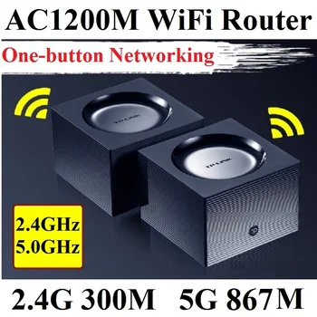 

Replace Te/da MW3 Nova Mesh Wireless Router AC1200 Dual-Band for Whole Home Wifi Coverage Mesh WiFi Sys Wireless Bridge Repeater