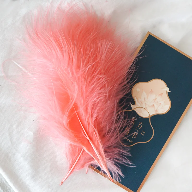 Turkey Feathers Fluffy Turkey Marabou Feather 10-15Cm Decoration Accessories For Jewelry Clothes Wedding Plumes DIY Crafts 50Pcs turkey feathers,craft feathers,natural feathers