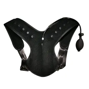 

Adjustable Sitting Posture Correction Belt Back Shoulder Belt Back Correction Device Posture Inflatable Support Lumbar S5E3