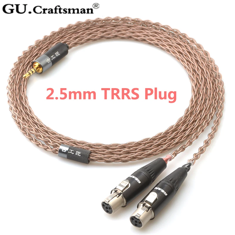 GUcraftsman 6N OCC copper for AUDEZE LCX-X LCD-XC