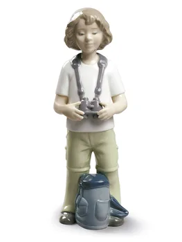

NAO Figure Starts Adventure. Sculpture Decoration Child. Child Porcelain