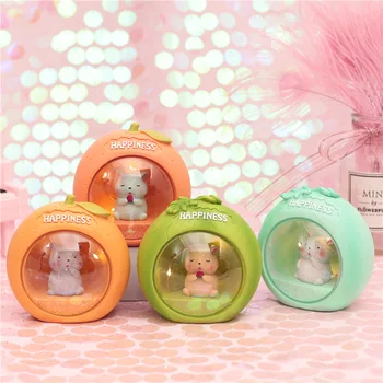 

Hamster LED Night Light Children Kids Room Animal Cartoon Bedside Lamp Bedroom Decorative Lighting Children's Toy Table Lamp