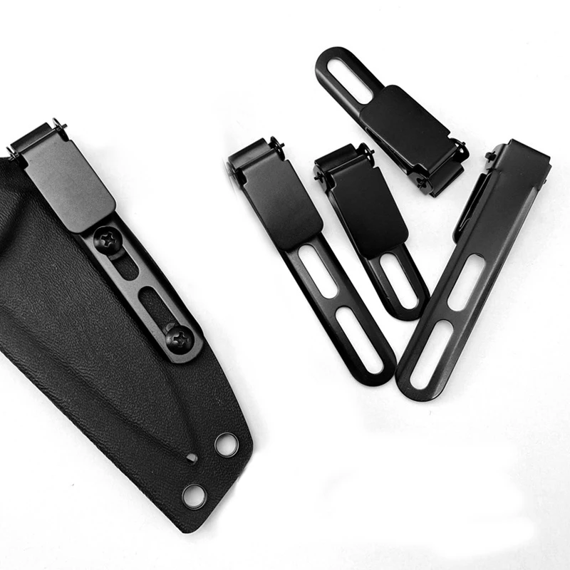 Durable Waist Pocket Clip K Sheath Scabbard System with Screws for KYDEX Holster 