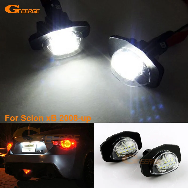 For Scion xB 2008 up Excellent Ultra bright Smd Led License plate lamp