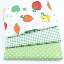 160 см* 50 см Тыква овощи Хлопчатобумажная Ткань Лоскутное детское стеганое постельное белье швейная одежда Кукла рукоделие сделай сам материал ткань