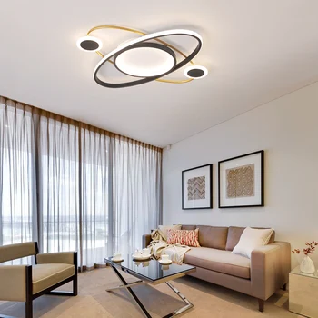 

Post-Modern LED ceiling lights derorative surface mounted iron light restaurant parlor cafe hotel room acrylic LED ceiling lamps