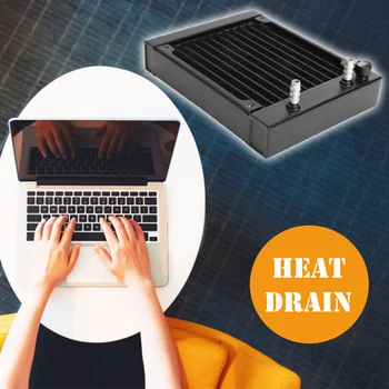 

P15 12 Tube Lightness and Portability No Space Occupy Computer CPU Water Cooler Heat Sink Aluminum Water Cooling Radiator