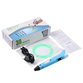 

3D Printing Pen 2 Generation LCD Display DIY 3D Printing Pen Arts 3D Pens For Children Drawing Tools