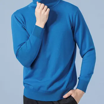 남자 캐시미어 스웨터 가을 겨울 부드러운 따뜻한 저지 점퍼 당겨 옴므 하이버 풀오버 터틀넥 니트 스웨터