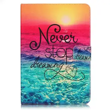 

3D Cartoon Printing PU Leather Case For Samsung Galaxy Tab S2 8.0 T710 T715 smart cover for Tab S2 8.0 inch tablet case