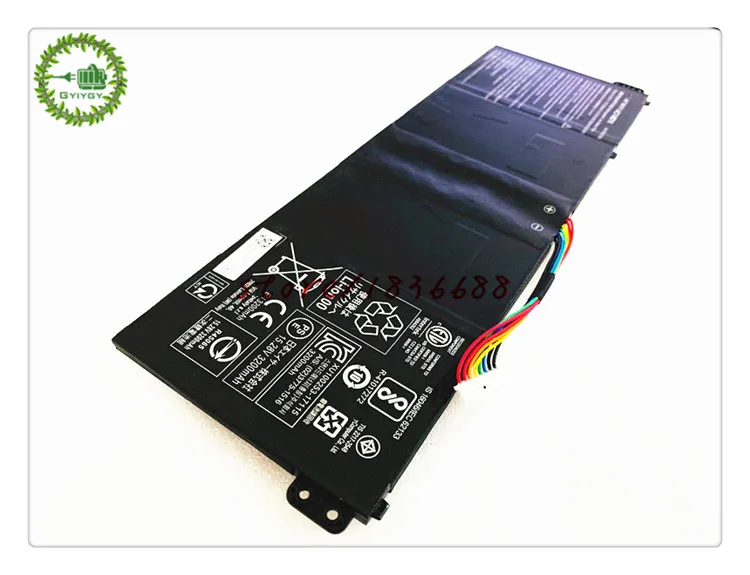 AC14B7K Аккумулятор для ноутбука acer Nitro 5 AN515-42 Nitro 5 Spin NP515 Spin 5 SP515-51GN Swift SF314-52 Series 15,28 v typ 3320mah
