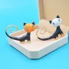 CINDY XIANG Enamel Cute Cat Brooches For Women Kitty Pin Brooch 2 Colors Available Animal Jewelry ► Photo 3/6