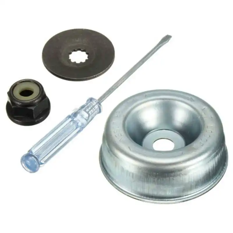 line trimmer blade attachment