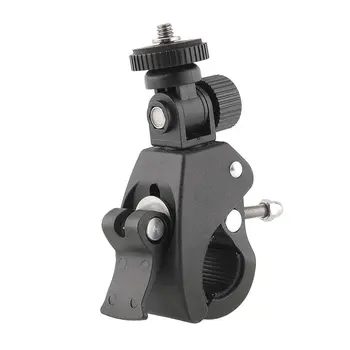 

Camera Handlebar Mount for Camera Bicycle Handlebar Mount 1/4 Screw Clamp Bracket Tripod For Gopro Camera DV