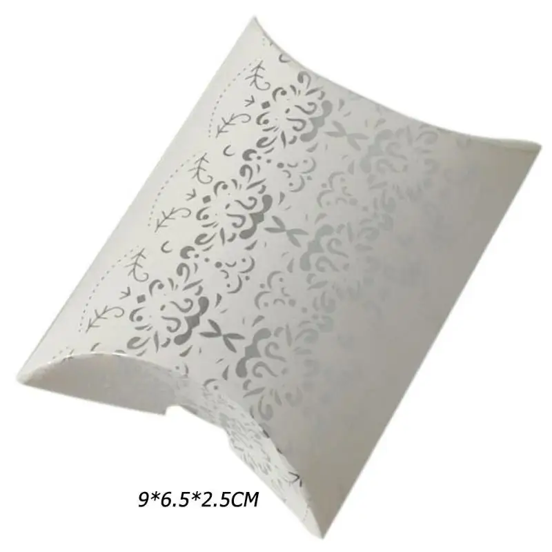10 шт. бумажные подарочные коробки в форме подушки|Подарочные сумки и упаковка| |