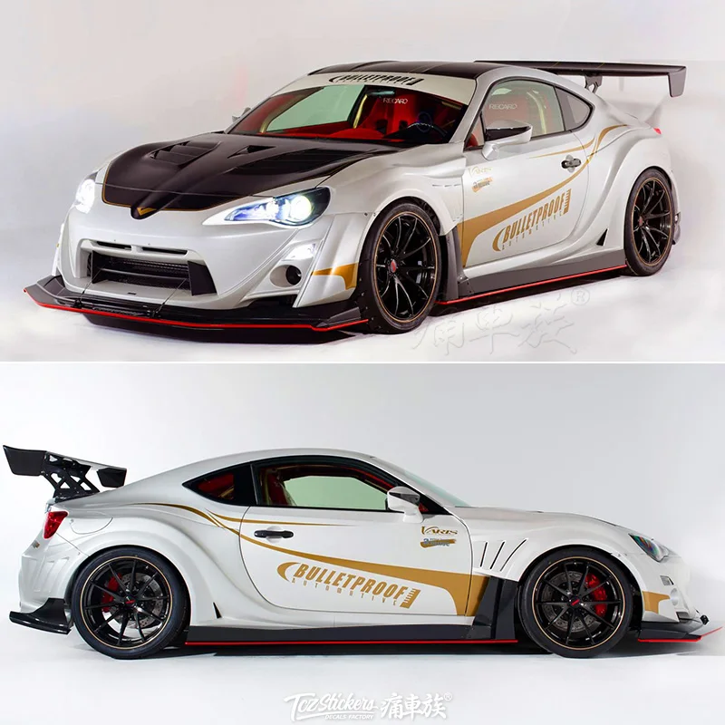 Автомобильные наклейки для Toyota GT86 Subaru BRZ FRS специальное украшение