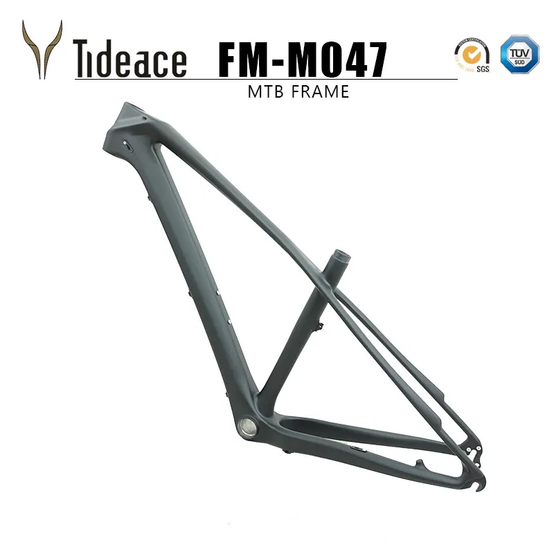 

135*9mm 27.5er carbon fiber bicycle frame Chinese MTB carbon frame 27.5 carbon mountain bike frame disc brake MAX 2.3 tires
