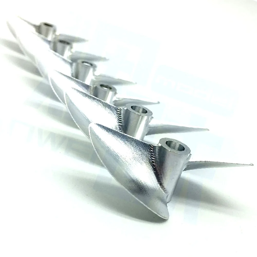 CNC aluminum alloy propeller M4 thread 30 -- 45mm speed racing brushless two blade half immersion | Автомобили и мотоциклы