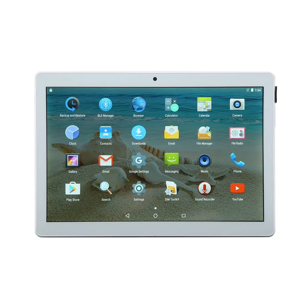 rose sliver 10810 дюймовый планшет для студентов IPD HD экран 2G+ 32G для Andriod 7,0 - Цвет: rose sliver
