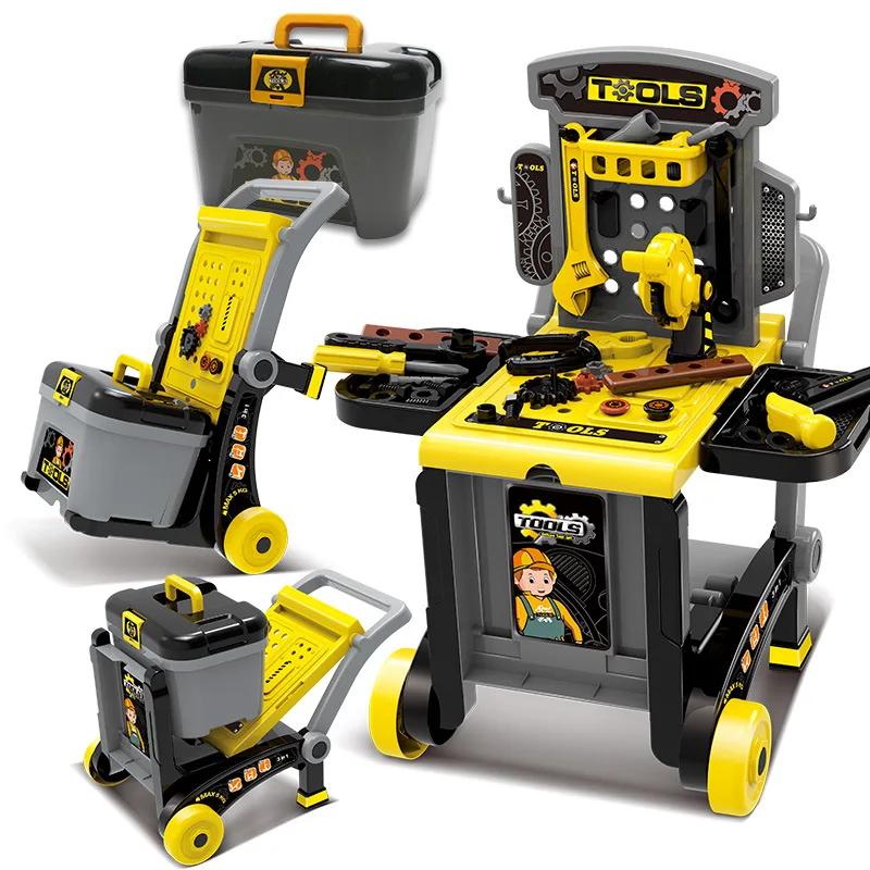 

Toy Boys Children Screwdriver Set Model Dimension Repairing Table 3-Year-Old 6 Toolbox Product Category Plastic over