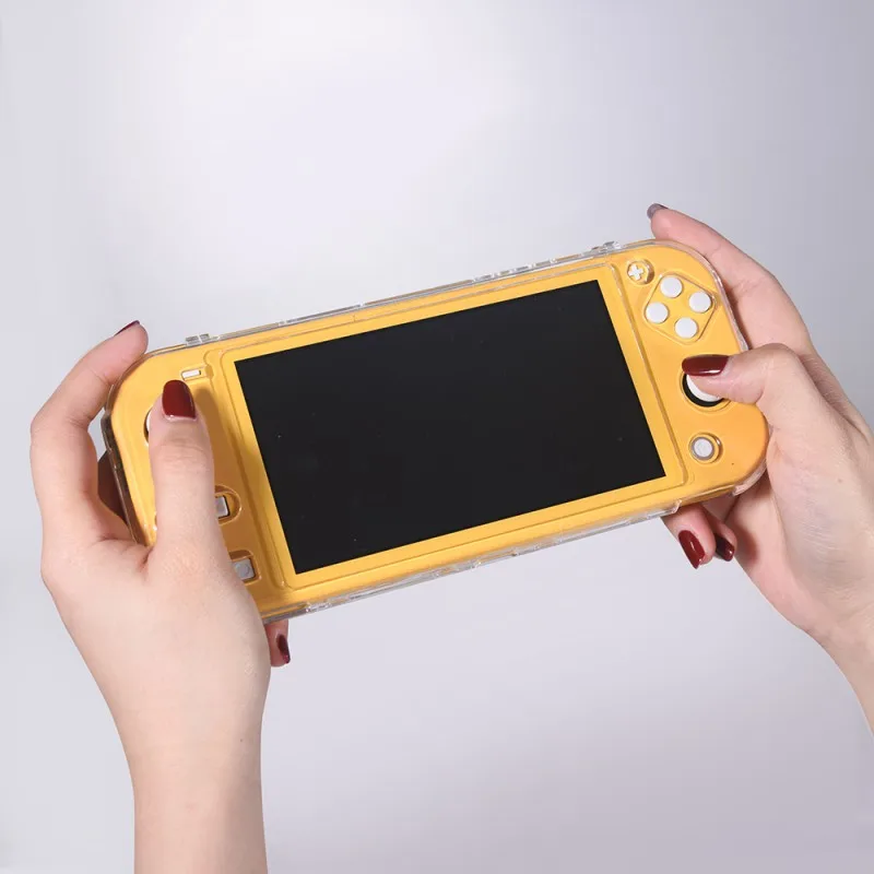 Защитный чехол для nintendo Switch Lite, прозрачный кристалл против царапин хост ручка Геймпад Консоль оболочка
