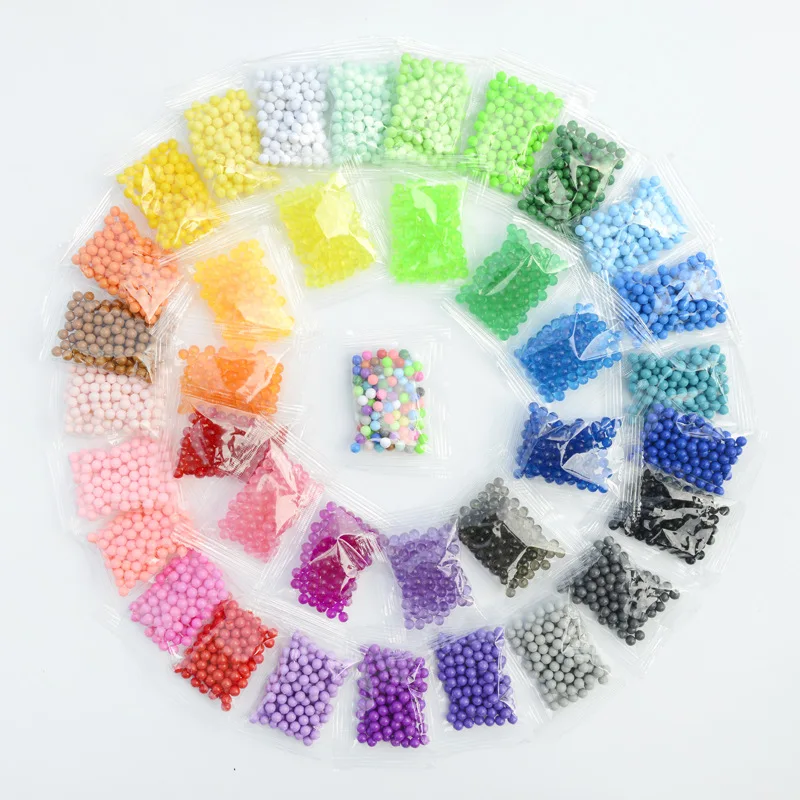 

200pcs Children Beads Crafts Toys for Kids DIY Crystal Creative Girl Gift Water Spray Magic Puzzle 2020 New Wholesale