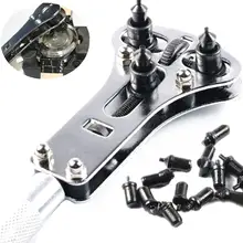 Инструмент для ремонта часов футляр для наручных часов открывалка регулируемый винт для снятия задней крышки гаечный ключ ремонтный инструмент коготь ремонт часов чехол для инструмента открывалка 20