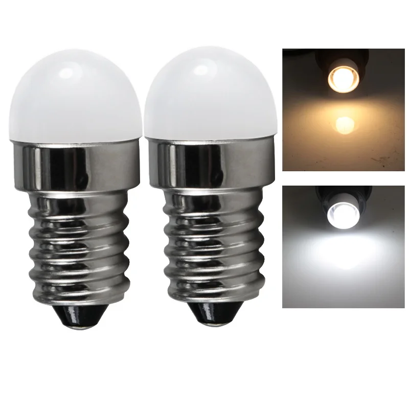 Betydning foretrække folder Mini E14 Led Bulb Ac Dc 12v 24v 60v 1.5w Small Milky Shell Pendant Fridge  Refrigerator Light 12 24 60 Volt Spotlight Candle Lamp - Led Bulbs & Tubes  - AliExpress