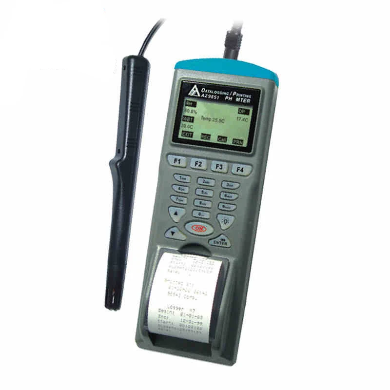 Гигрометр влажности Datalogger с принтером AZ9851