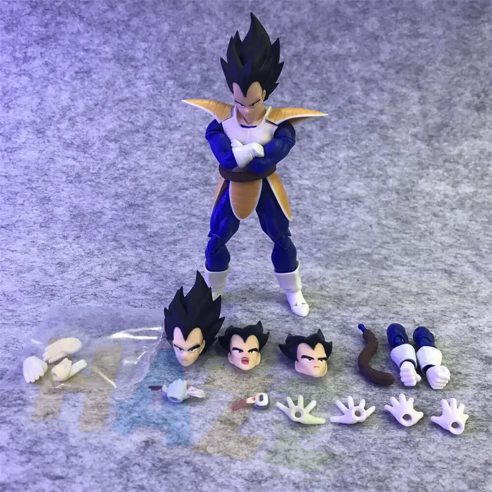 Супер Saiyan фигурка Вегета Игрушка Аниме Dragon Ball Z Actioin фигурка игрушка модель Коллекция 16 см в коробке