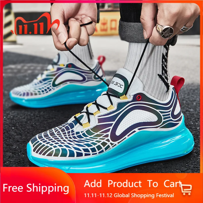 Кроссовки мужские высокие в стиле хип-хоп |