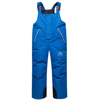 

Boys and girls Ski Pants Winter warm thicken windproof Children Overalls boy Casual Clothing 2020 High Quality Trousers 3-8 year