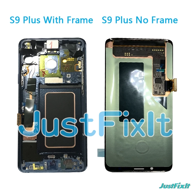 Сжигатель shaodw для samsung Galaxy S9 S9 Plus G965 G960F экран ЖК-дисплей сенсорный экран с рамкой