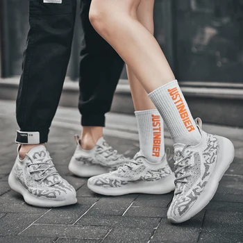 

Couples Running Shoes Outdoor Black White Sneakers Lovers Shoes Quality Casual Breathable Shoes Mesh Soft Jogging Tennis Shoes