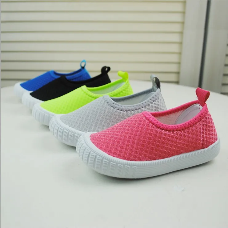

Eduba Spring New Style Medium-small Men And Women CHILDREN'S Shoes Candy Color Mesh Shoes Thick Mesh Shoes Straight