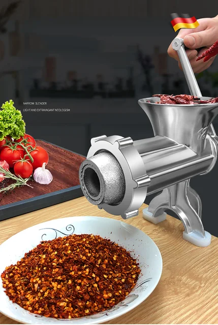 2in1 Sausage Stuffer Maker Meat Grinder Metal Meat Sausage