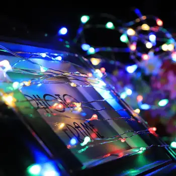 

Copper Wire Led Fairy Lights Fairy String Fairy Light Outdoor Yard Xmas Decor 20LED Garden Landscape Lamp Durable Festival